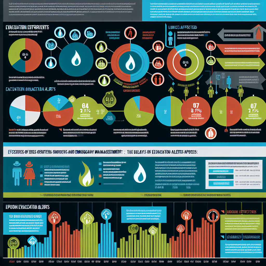 Evacuation Statistics Infographic