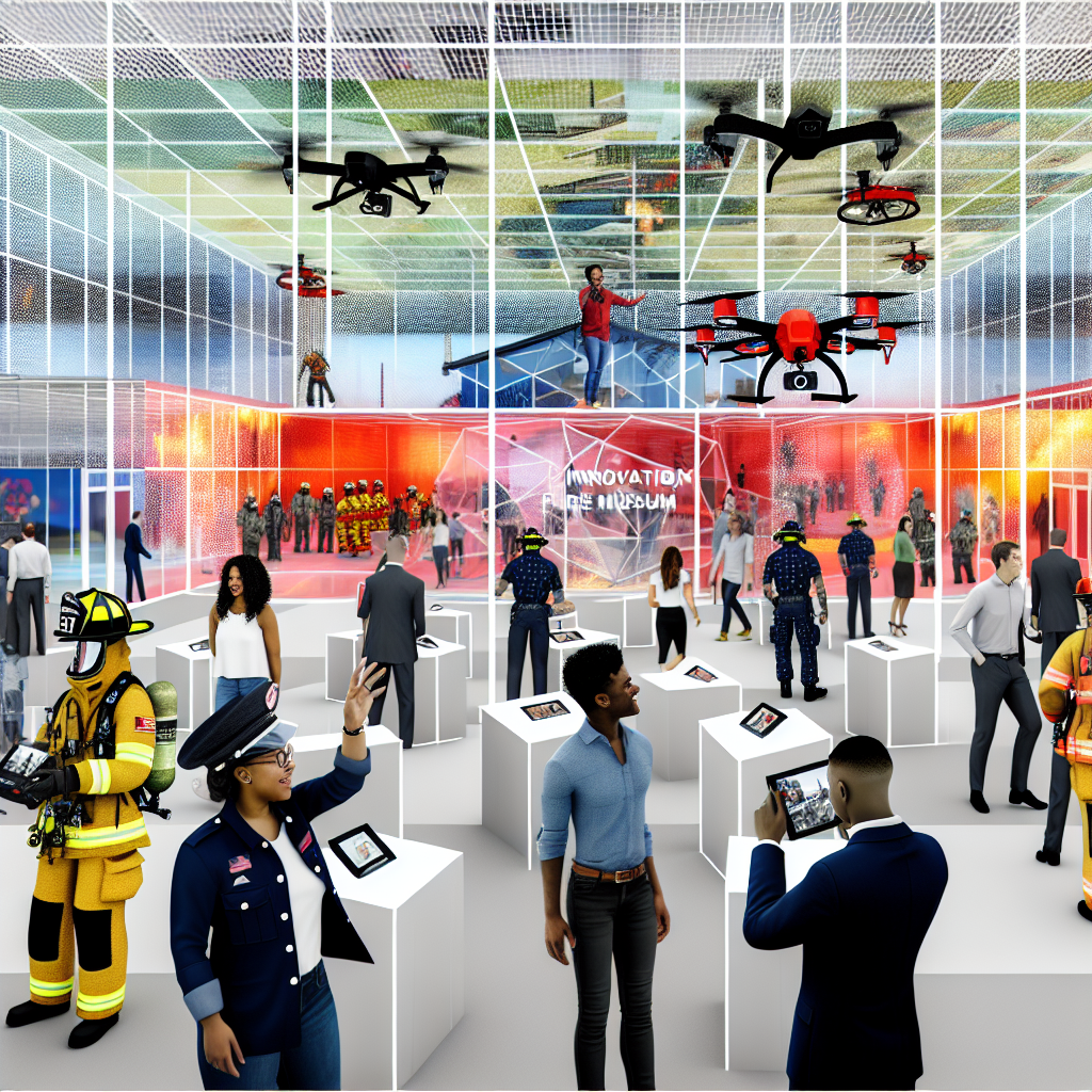 Conceptual image of Innovation Museum for Fire Services