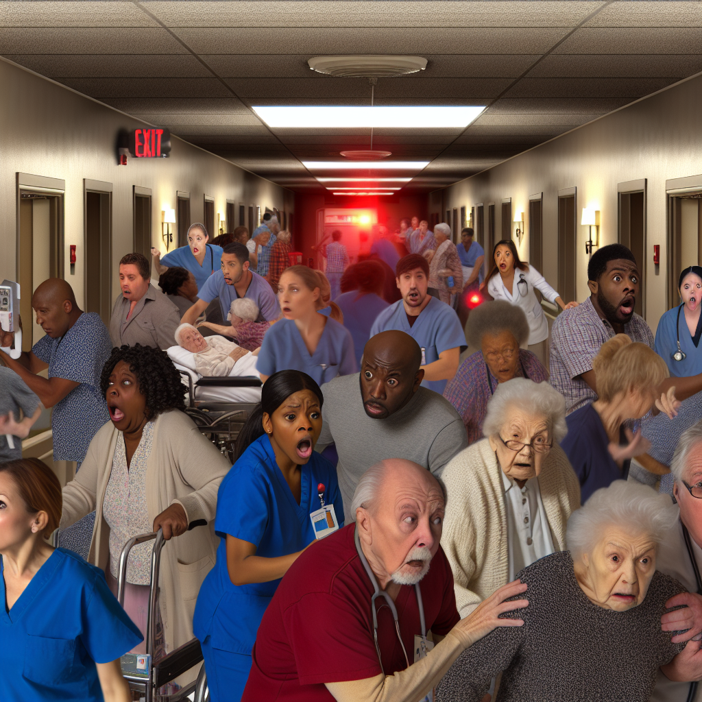 Chaos in care facilities during emergencies