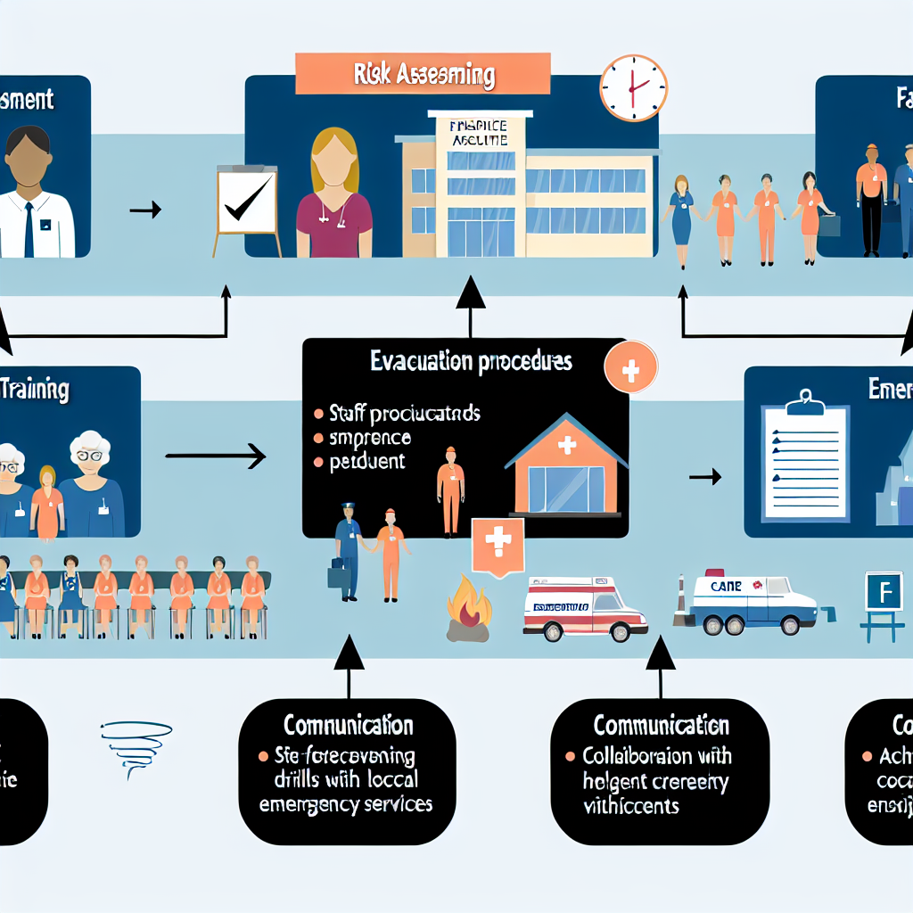 Emergency planning steps in care facilities