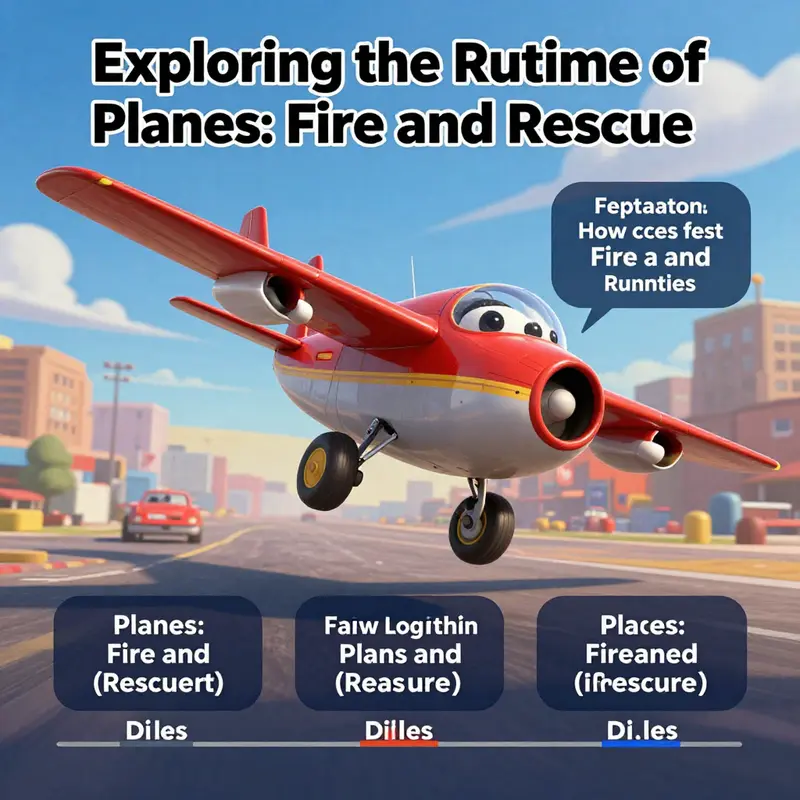 A vibrant moment from *Planes: Fire and Rescue*, encapsulating the film’s adventurous spirit within its runtime.