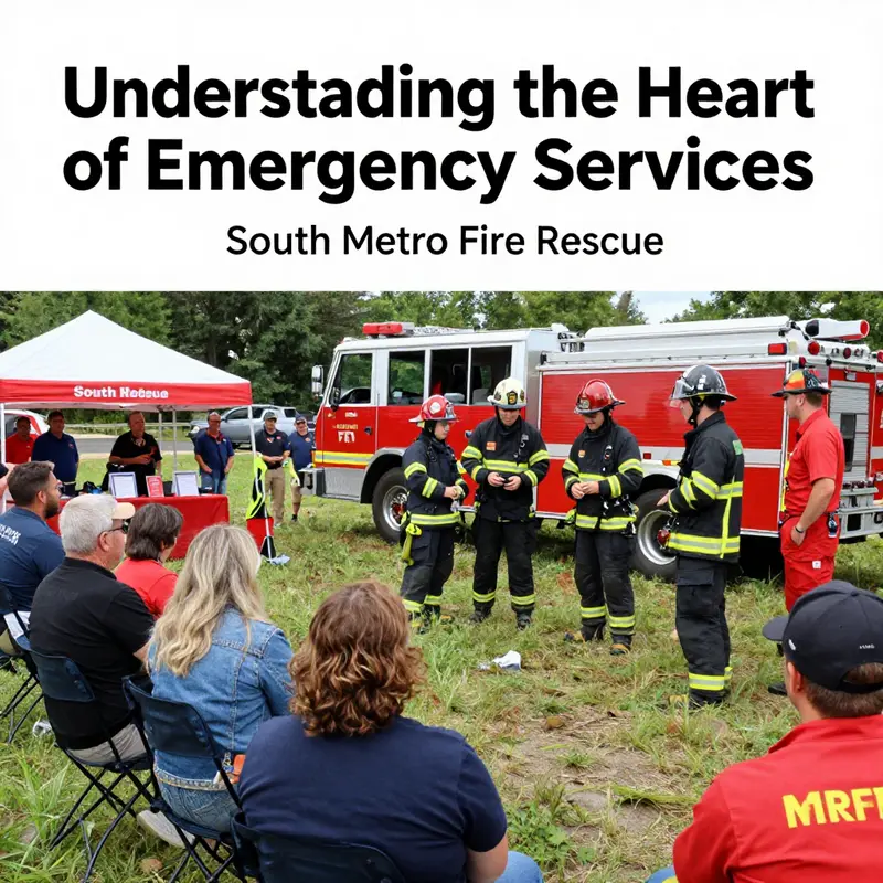 Aerial view of the South Metro region, showcasing the diverse neighborhoods served by the South Metro Fire Rescue.