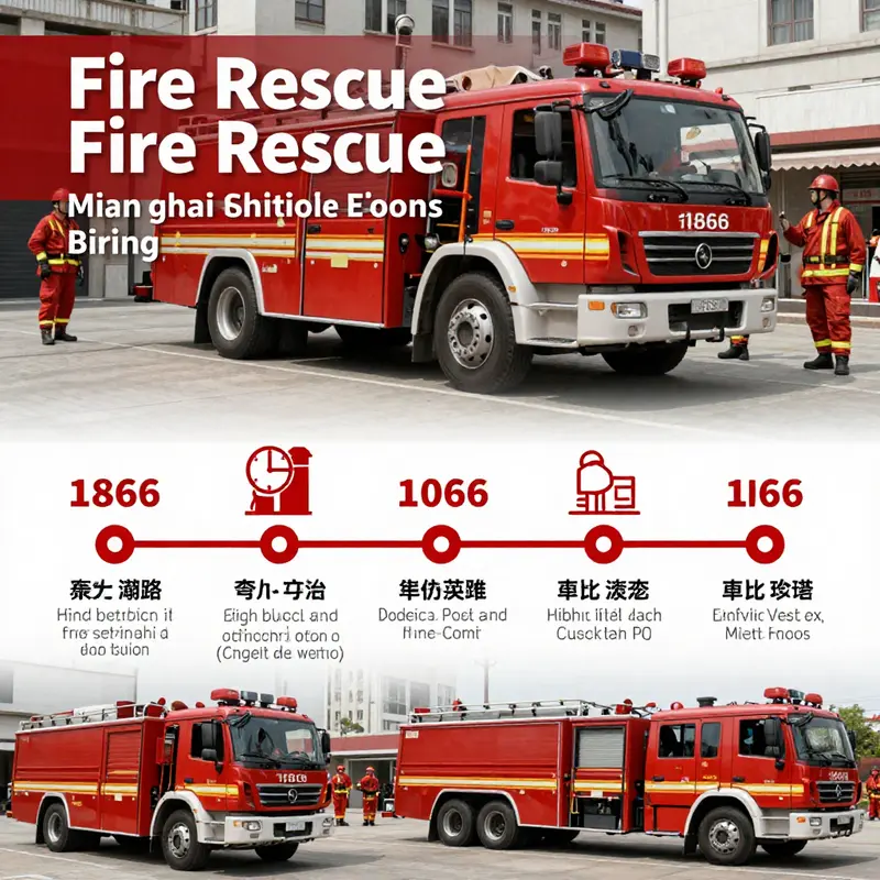 The Hongkou Second Fire Brigade in 1866, the precursor to modern firefighting in Shanghai.