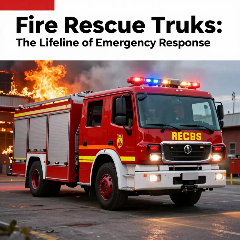 A fire rescue truck responding to an emergency, highlighting the urgency and importance of fire response.
