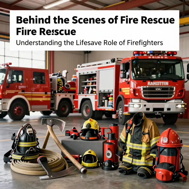 A firefighter in action, showcasing the vital role they play in emergency situations.