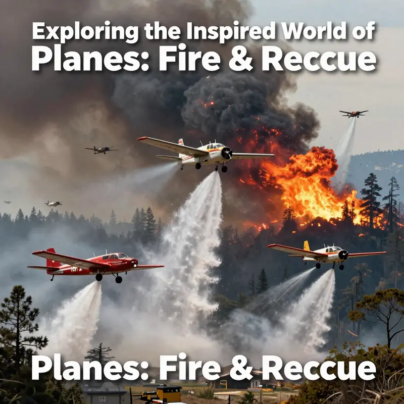 The stunning landscape of Piston Peak National Park, the central setting of *Planes: Fire & Rescue*.