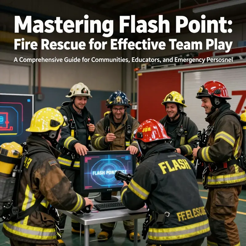 An image of players collaborating in Flash Point: Fire Rescue, emphasizing community and teamwork.