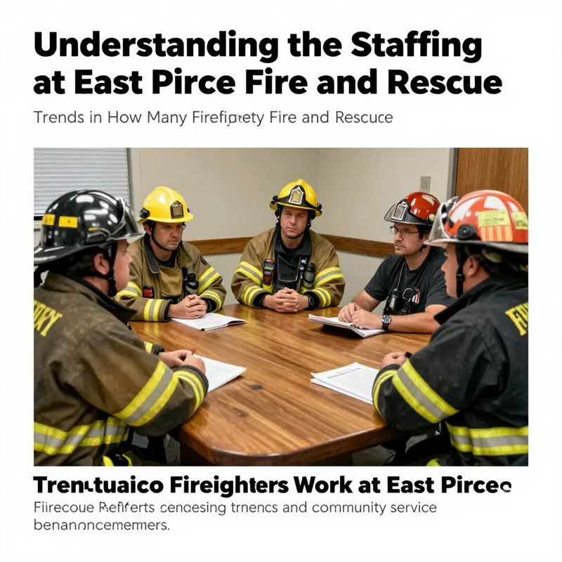 Dedicated firefighters of East Pierce Fire and Rescue preparing for community service.