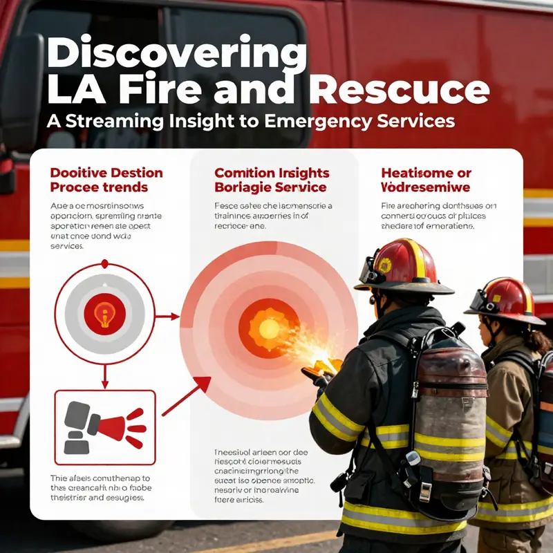 A glimpse at *LA Fire and Rescue* available for streaming on Peacock, highlighting its accessibility.