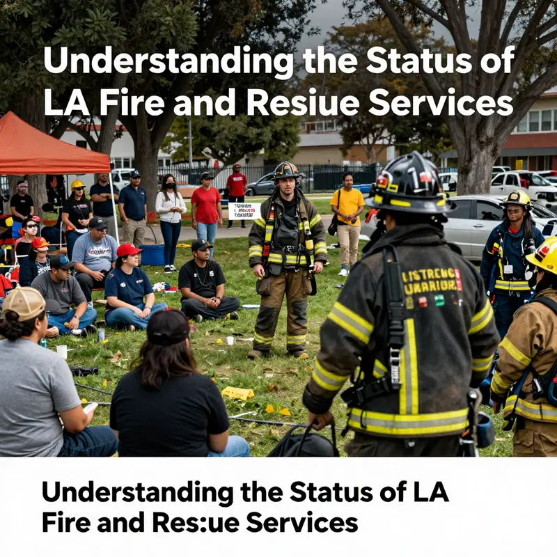 LA Fire and Rescue remains operational despite ongoing challenges.