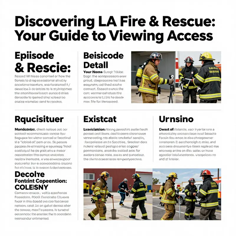 Explore *LA Fire & Rescue* streaming on Prime Video.