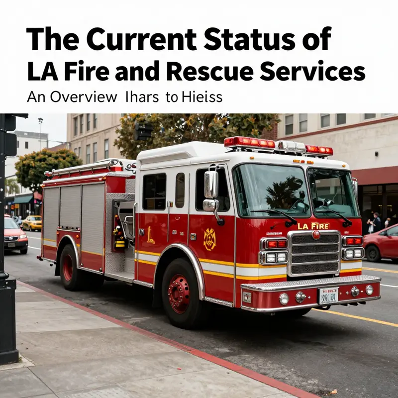 LA Fire and Rescue remains operational despite ongoing challenges.