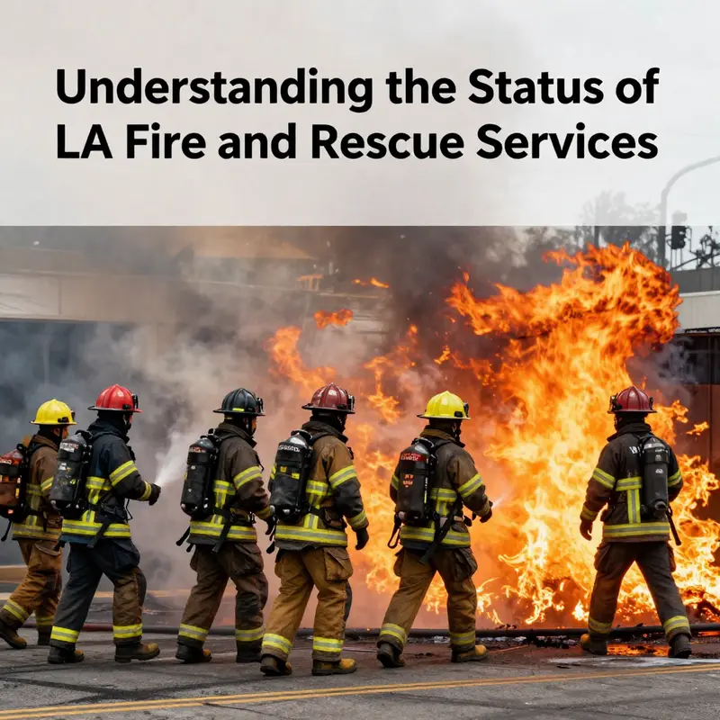 LA Fire and Rescue remains operational despite ongoing challenges.