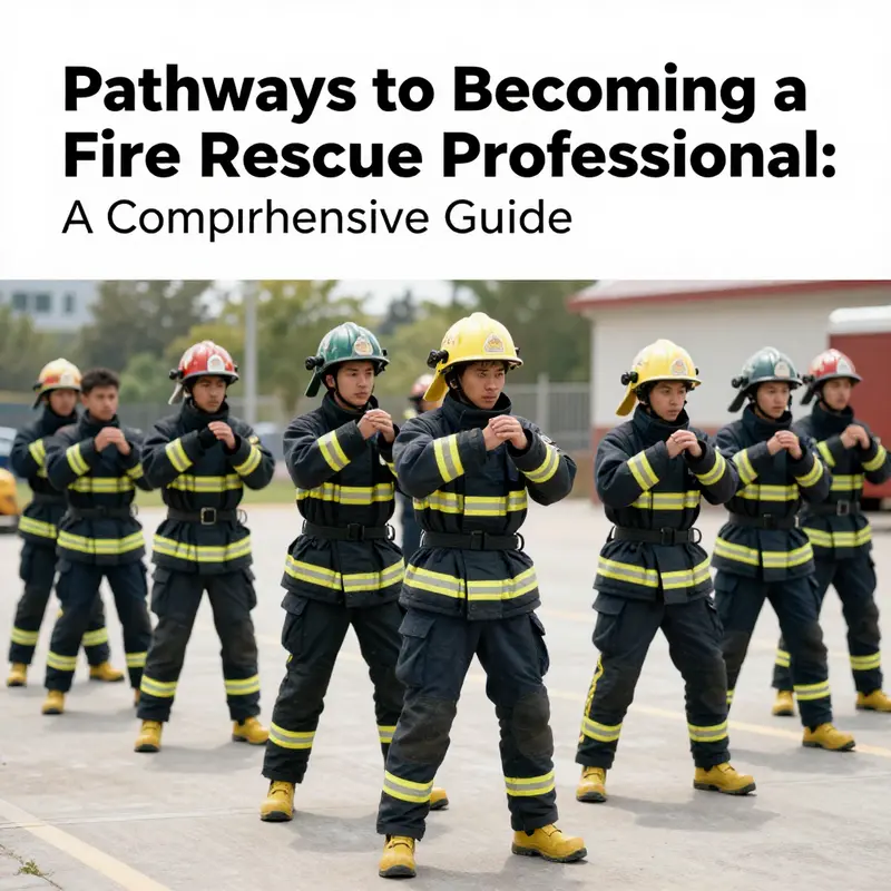 Aspiring members of the National Fire Rescue Team engage in physical training to meet recruitment standards.