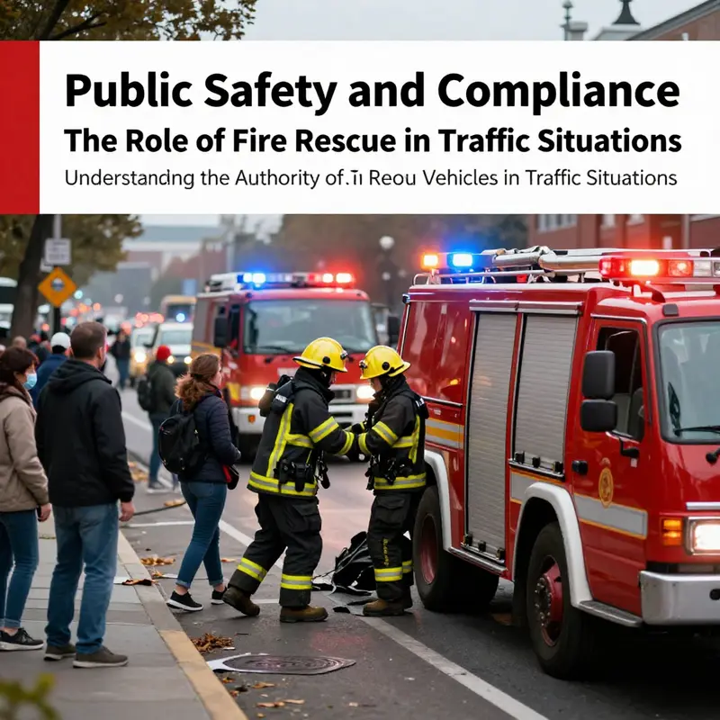 Fire rescue vehicles do not have the legal authority to pull vehicles over.