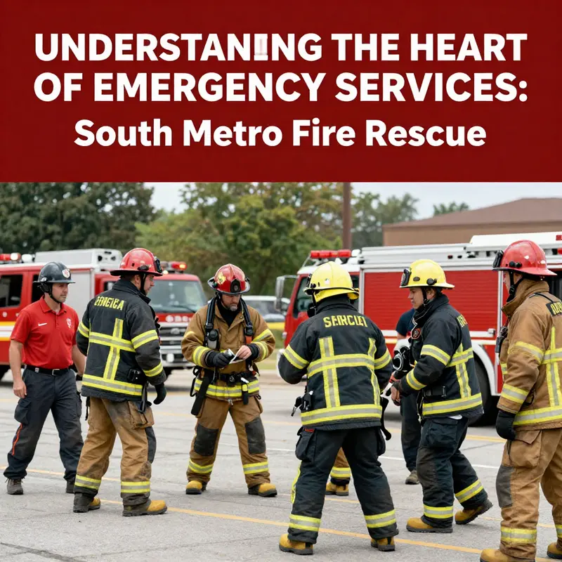 Aerial view of the South Metro region, showcasing the diverse neighborhoods served by the South Metro Fire Rescue.
