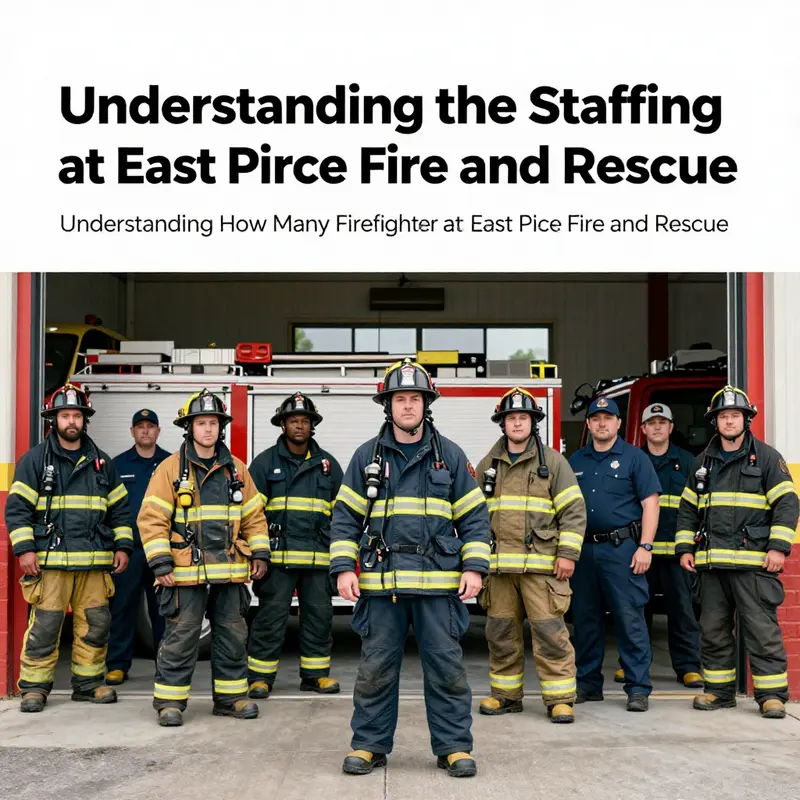 Dedicated firefighters of East Pierce Fire and Rescue preparing for community service.