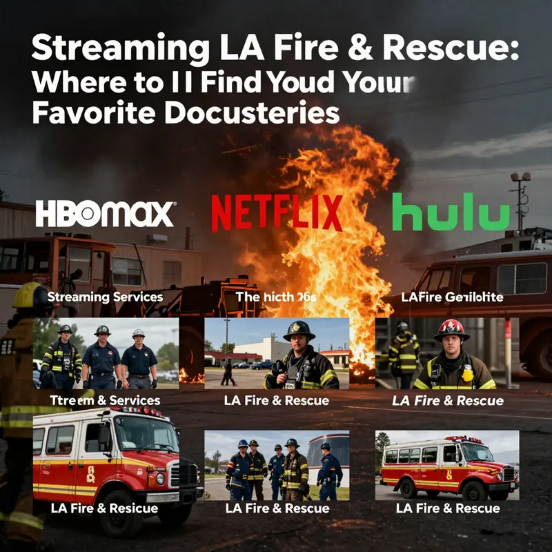 HBO Max features LA Fire & Rescue as part of its exclusive streaming offering.