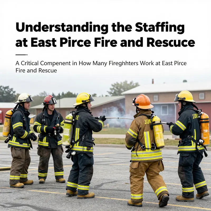 Dedicated firefighters of East Pierce Fire and Rescue preparing for community service.