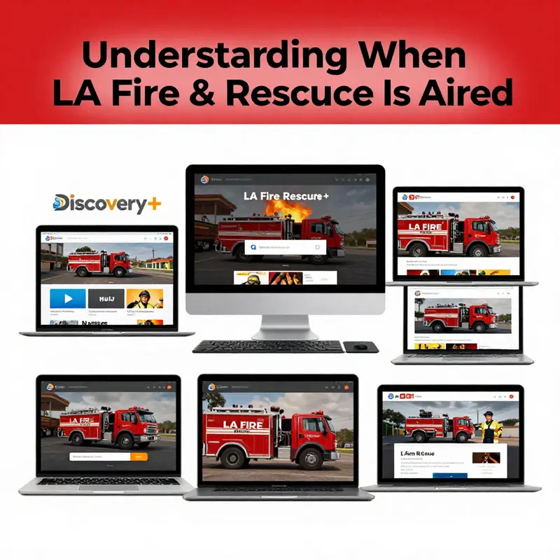 The official promotional poster for the premiere of LA Fire & Rescue.