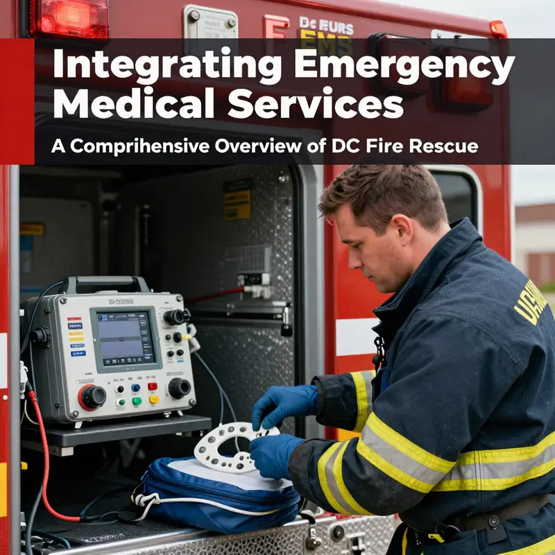 DC FEMS utilizes an integrated response model, where firefighters also serve as trained paramedics.