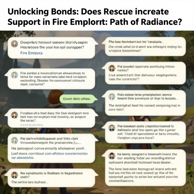 Infographic showcasing how player actions influence character support growth.