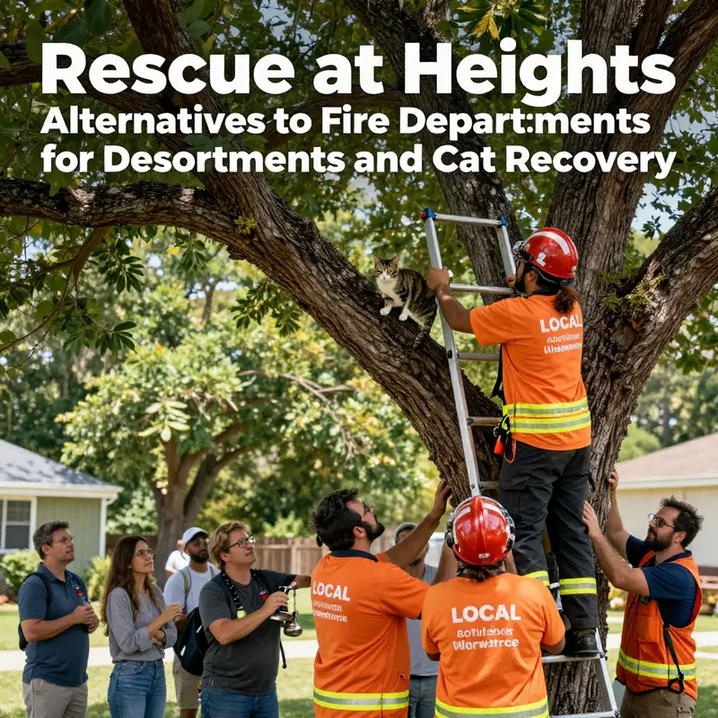 Firefighters attend to emergency vehicles ready for response missions.