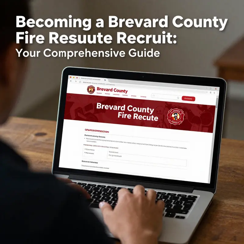 Candidates reviewing eligibility requirements for Brevard County Fire Rescue.