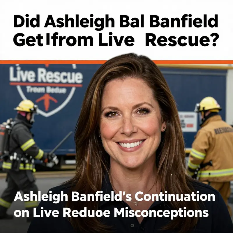 Ashleigh Banfield’s confident stance as the host of Live Rescue.