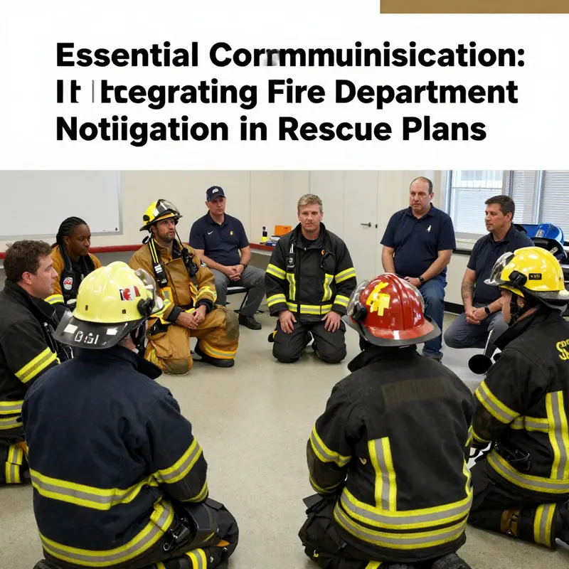 Emergency responders work together to refine rescue strategies, highlighting the necessity of including fire departments.