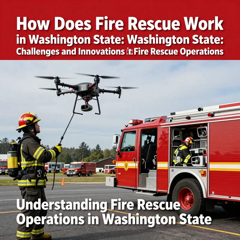 Firefighters demonstrate their proactive approach to community safety during a fire drill.