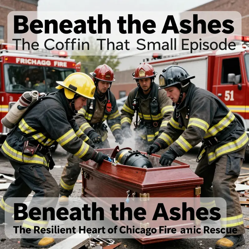 Firefighters engage in a tense operation, embodying courage and resilience amidst chaos.