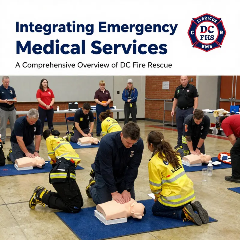 DC FEMS utilizes an integrated response model, where firefighters also serve as trained paramedics.