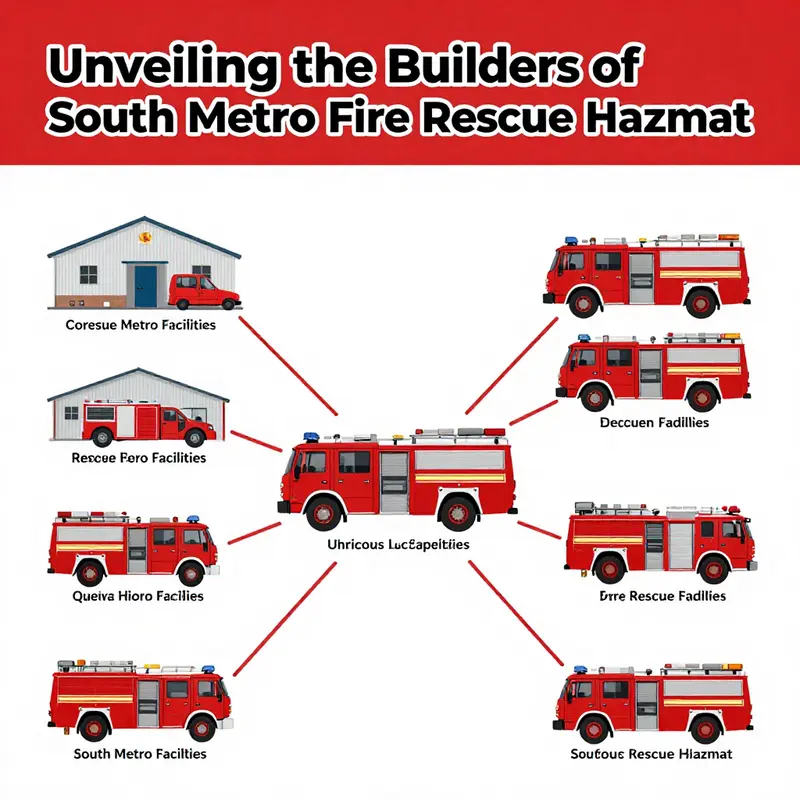 Investigating the construction history and builders of the South Metro Fire Rescue Hazmat facility.