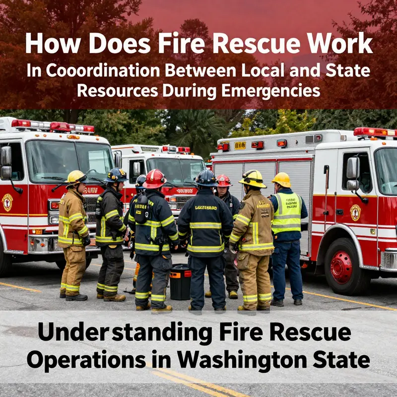 Firefighters demonstrate their proactive approach to community safety during a fire drill.