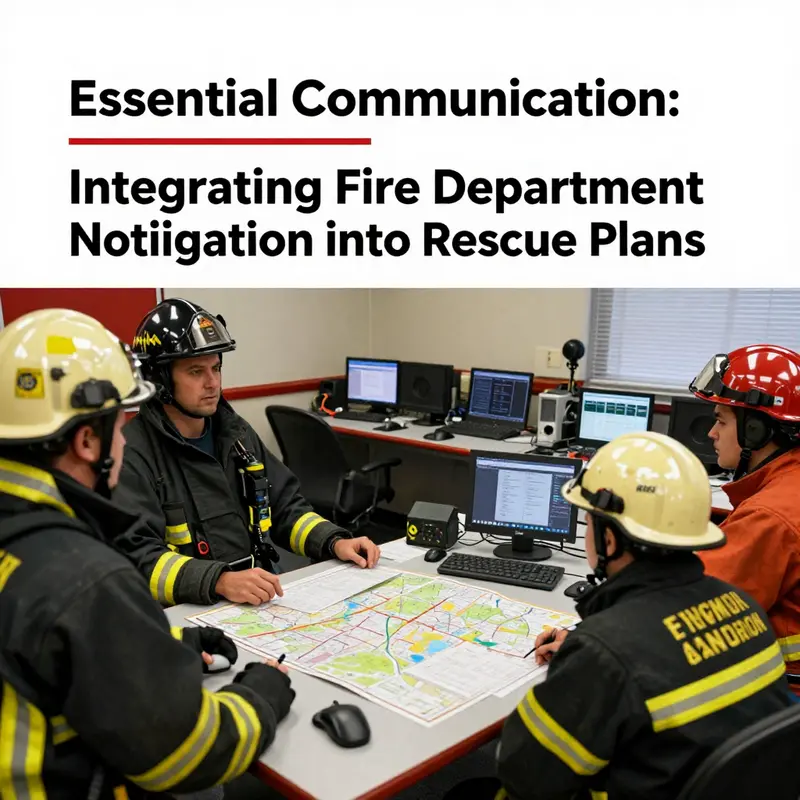 Emergency responders work together to refine rescue strategies, highlighting the necessity of including fire departments.