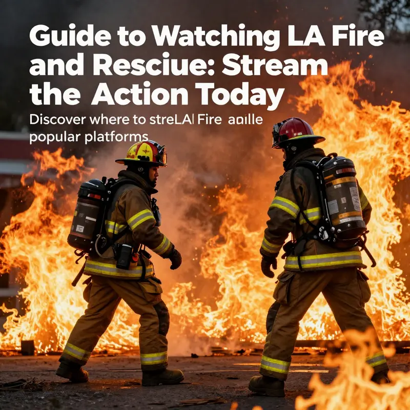 A dramatic scene of firefighters battling flames, symbolizing heroism and dedication in emergency response.