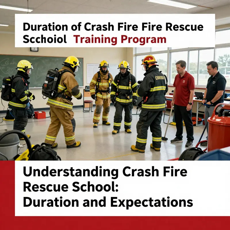 Emergency responders practicing essential skills during their training, demonstrating the immersive experience of Crash Fire Rescue School.