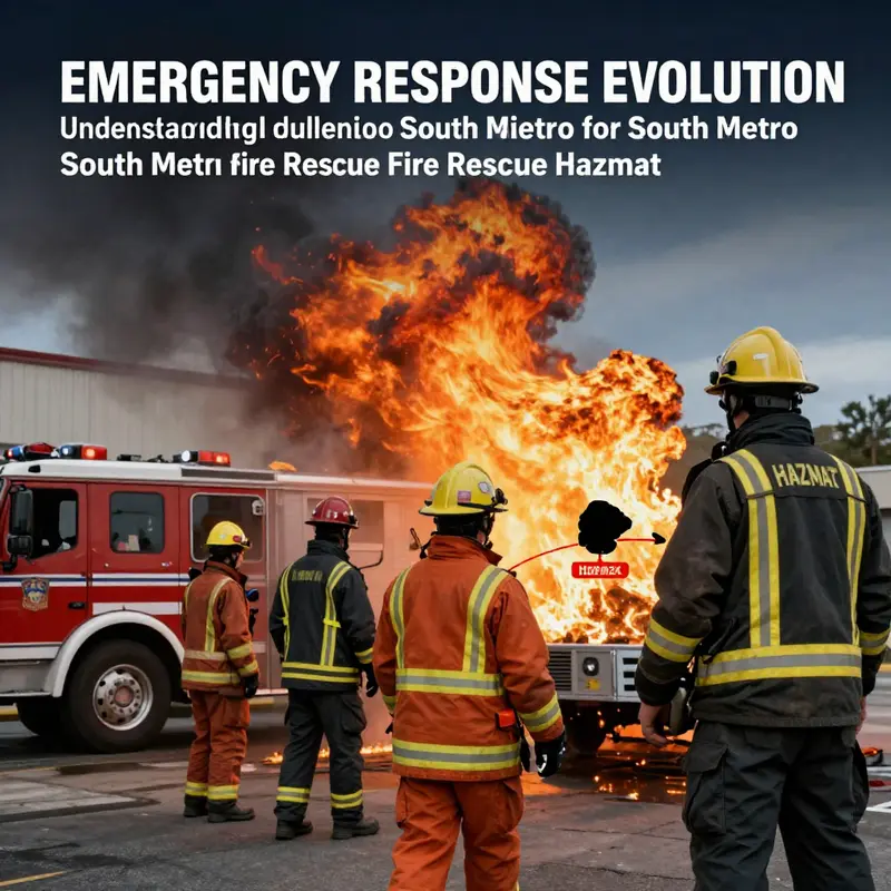 Investigating the construction history and builders of the South Metro Fire Rescue Hazmat facility.