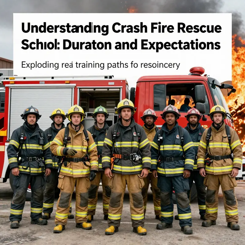 A diverse group of firefighters in training gear posed in front of a fire truck, preparing for rescue drills.
