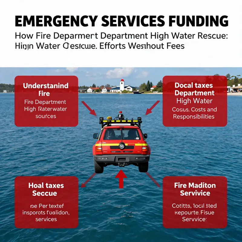 A firefighter engaged in a high water rescue, showcasing the vital services provided by emergency responders.