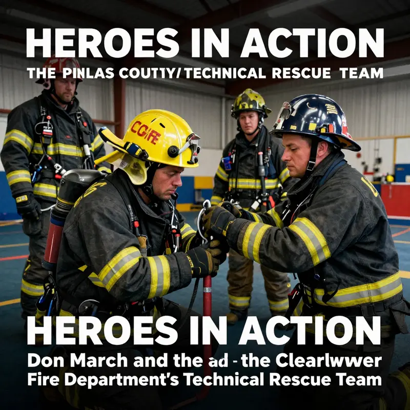 Don March, a dedicated member of the Clearwater Fire Department, exemplifies commitment to community safety.