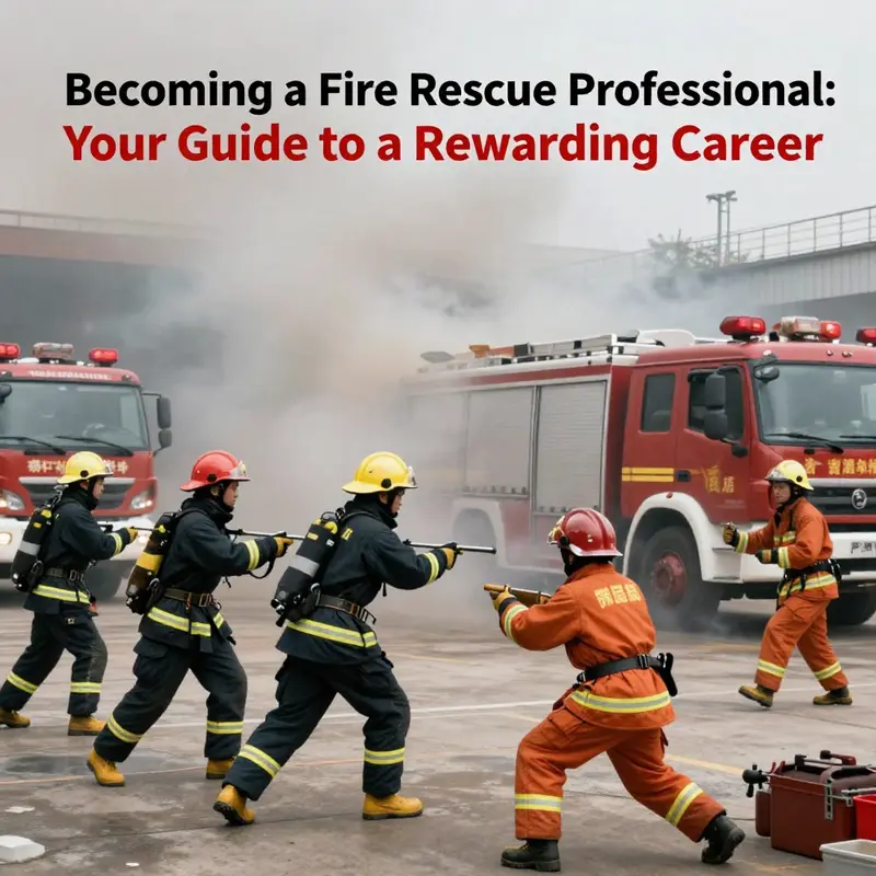 A group of firefighters engaged in a training exercise, illustrating their commitment to emergency response and community service.