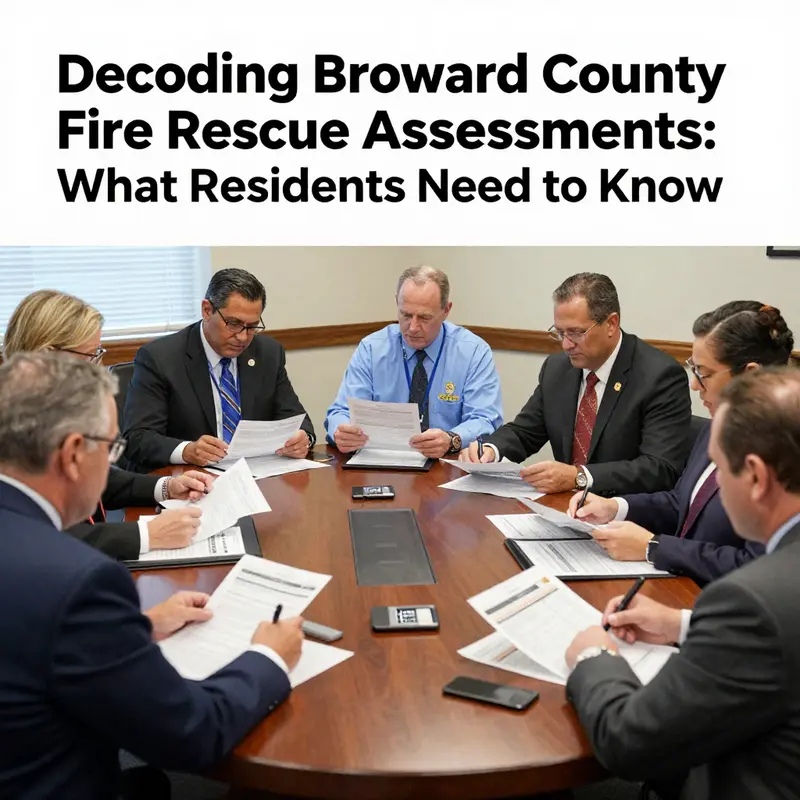 Analyzing the calculations and methodologies behind the Broward County Fire Rescue assessments.