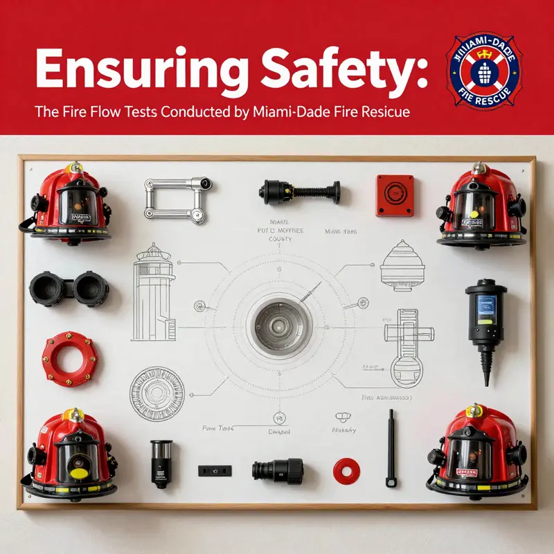 Fire hydrant being tested to ensure sufficient water flow for emergency response.