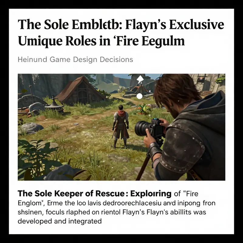 Flayn demonstrating her unique Rescue ability in *Fire Emblem*.