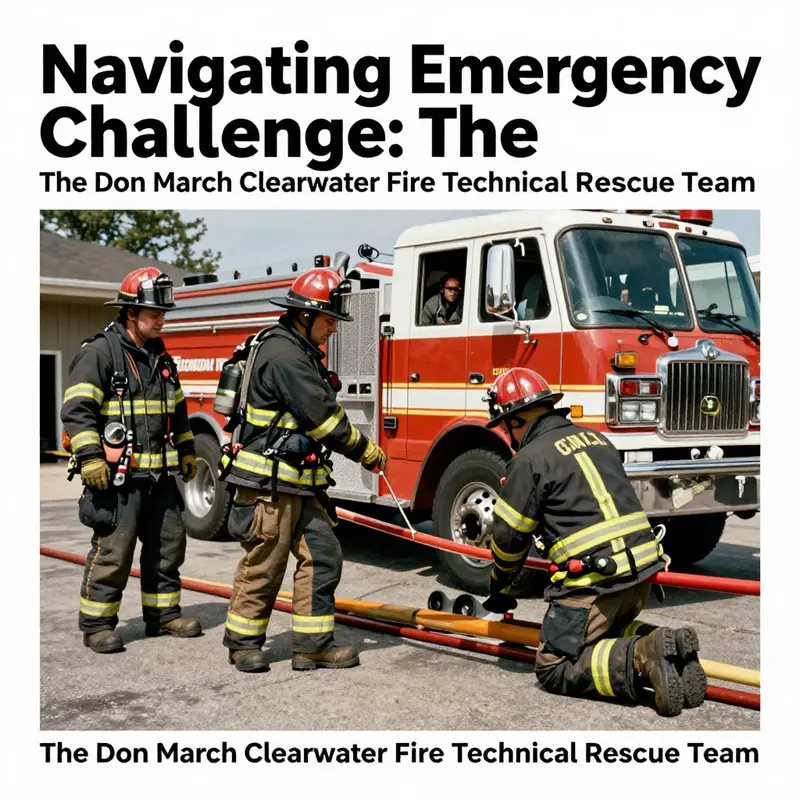 Firefighters conducting high-angle rescue training, enhancing their operational expertise.