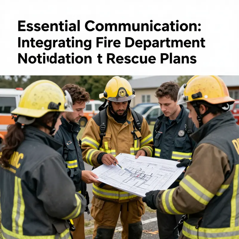 Emergency responders work together to refine rescue strategies, highlighting the necessity of including fire departments.