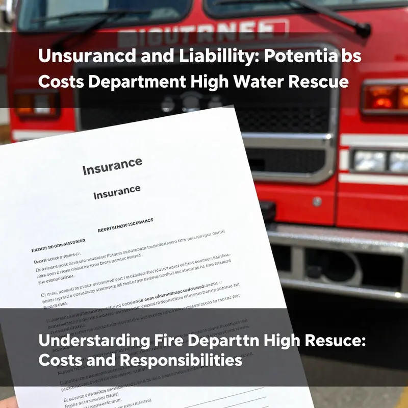 A firefighter engaged in a high water rescue, showcasing the vital services provided by emergency responders.