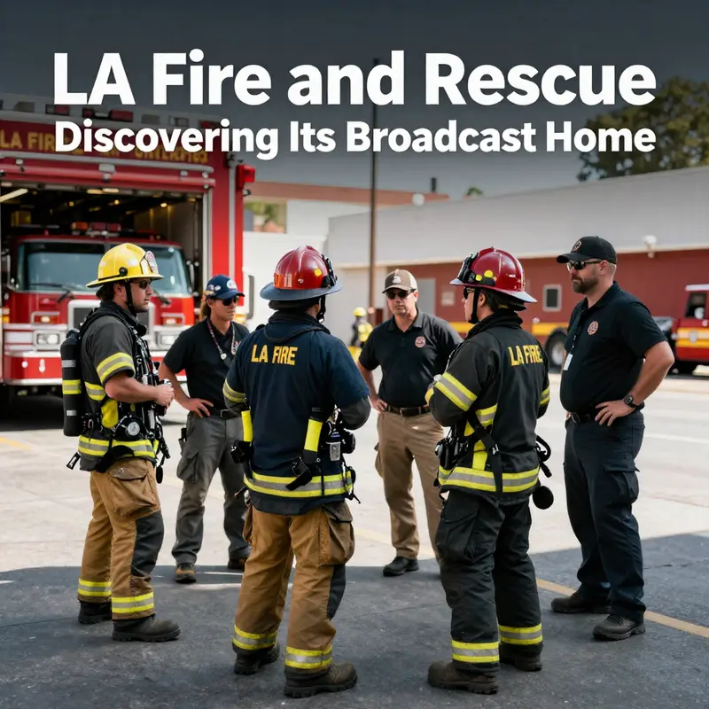 LA Fire and Rescue streaming on Paramount+: A glimpse of engagement from home.